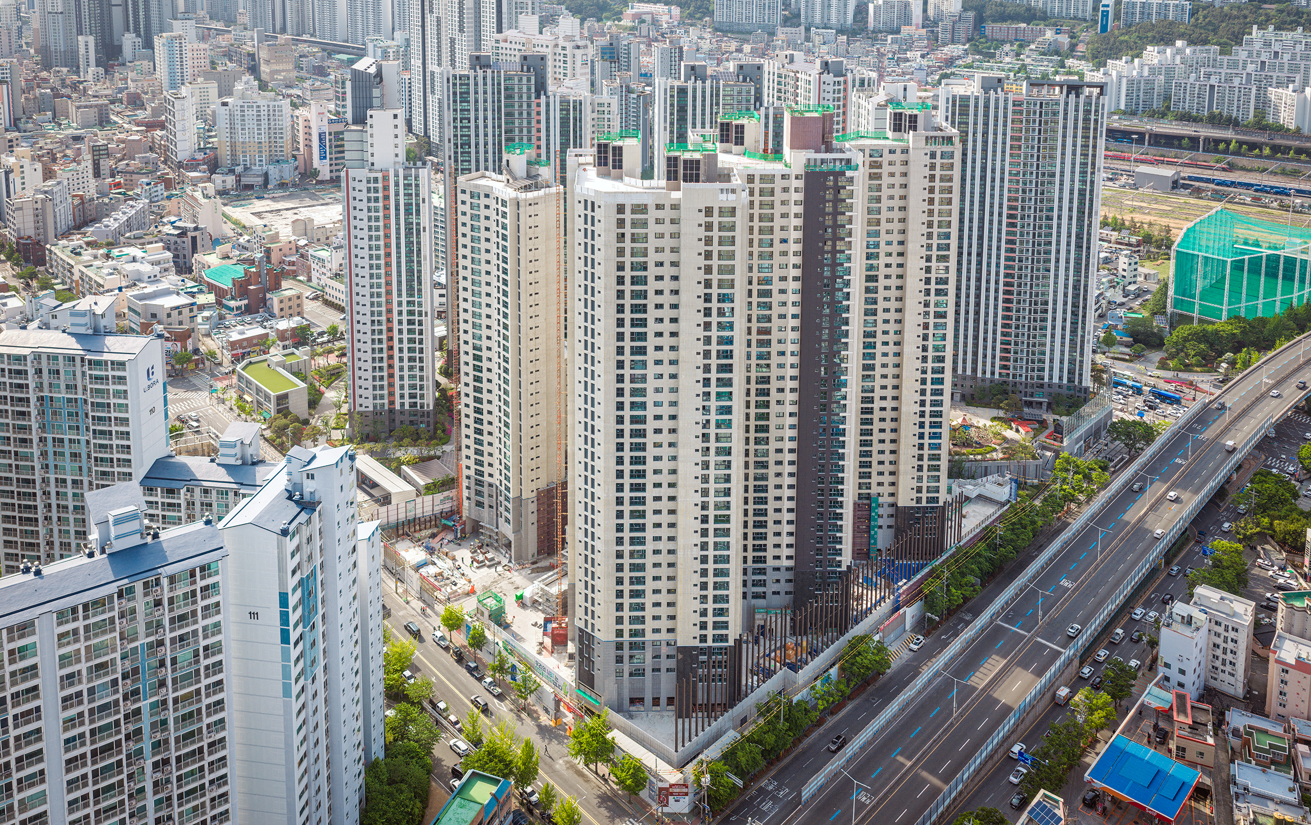 *영상첨부* 현대건설 힐스테이트 가야 아파트 조망권 촬영, 부산광역시 부산진구 [드론촬영]